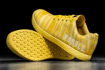 Women's Nobull Lightning Burst Trainers Yellow | SG A2854H